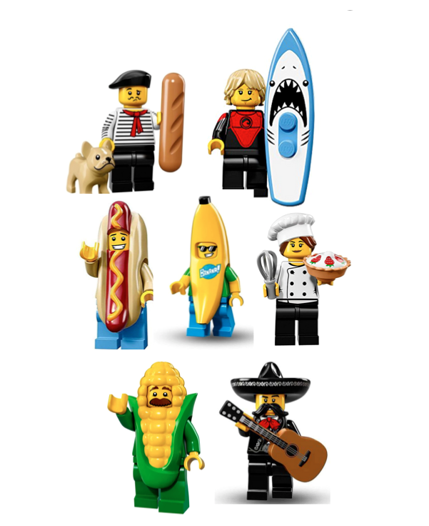 corn man lego